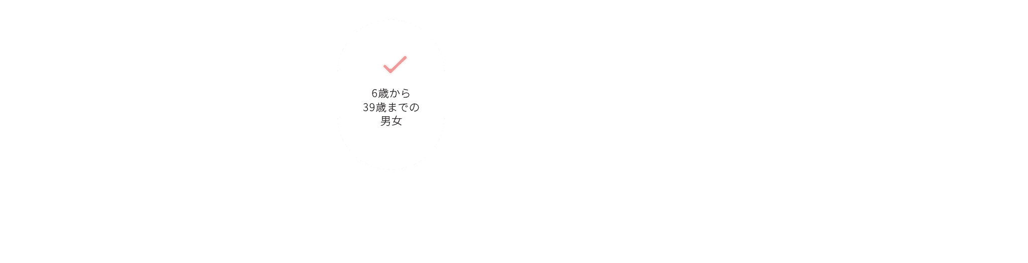 6歳〜39歳までの男女