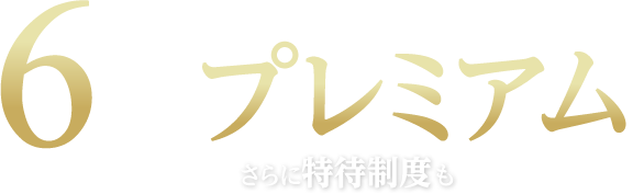 ６つのプレミアム